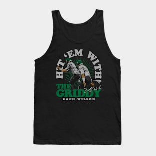 Zach Wilson New York J Griddy Celebration Tank Top